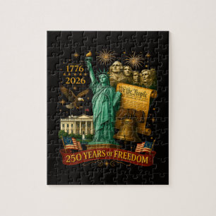 250 Years of American Freedom Jigsaw Puzzle