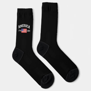 250 Years of American Independence 1776 2026 Socks