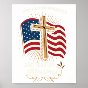 250 Years Of Blessing - 250th Anniversary - Christ Poster