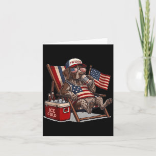 250 Years Of Dom German Shorthaired Pointer Card