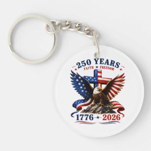 250 Years of Faith and Freedom Key Ring