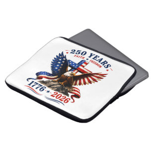 250 Years of Faith and Freedom Laptop Sleeve