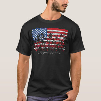 250 Years Of Freedom 1776-2026 4Th Of July T-Shirt