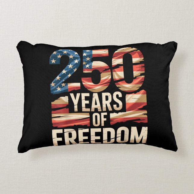 250 Years of Freedom Decorative Cushion (Front)