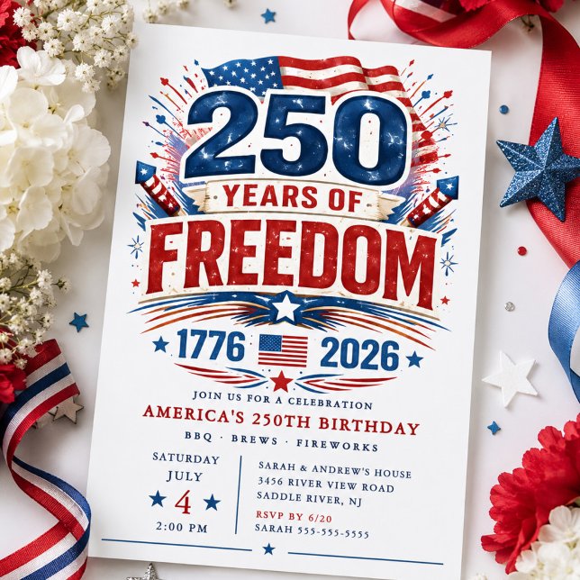 250 Years of Freedom Invitation (Creator Uploaded)
