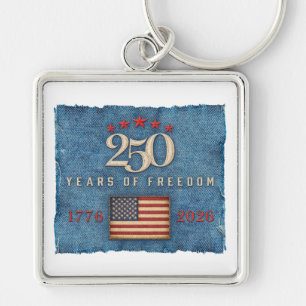 250 Years of Freedom - Keychain