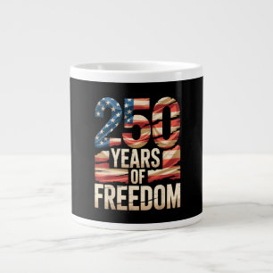 250 Years of Freedom Large Coffee Mug