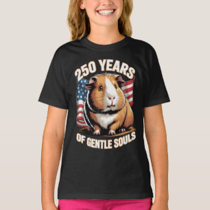 250 Years of Gentle Souls Guinea Pig Art T-Shirt
