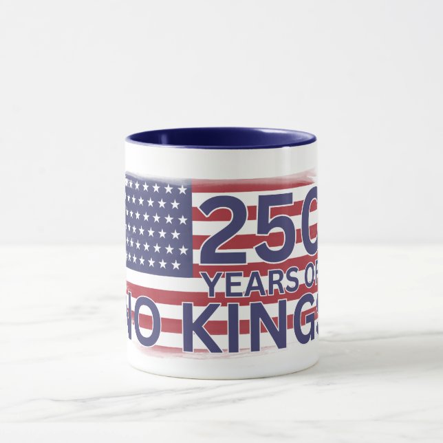 250 years of No Kings American Flag Mug (Center)