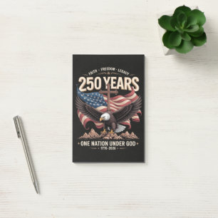 250 Years One Nation Under God Post-it Notes
