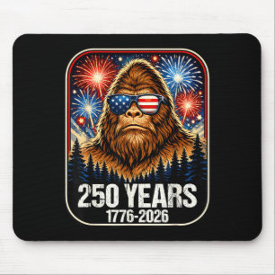 250 Years Patriotic Bigfoot 1776-2026 250th Mouse Mat