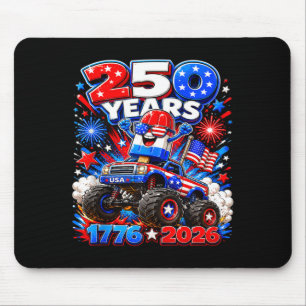 250 years patriotic popsicle kids america boys 4th mouse mat