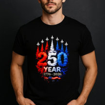 250 Years Red White Blue Smoke Jets USA
