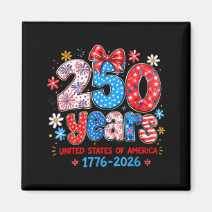 250 Years United States of America Independence Magnet