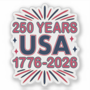 250 Years USA 1776–2026 Semiquincentennial