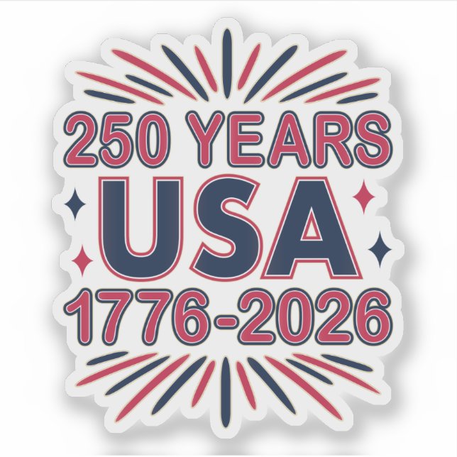 250 Years USA | 1776–2026 Semiquincentennial (Front)