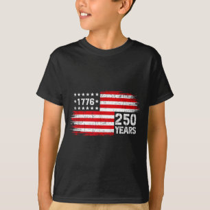 250 years vintage 1776 250th anniversary 4th july T-Shirt