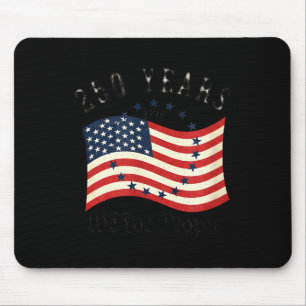 250th american anniversary independence 250 years mouse mat