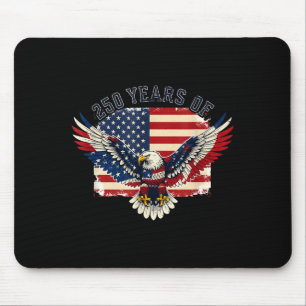 250th american anniversary independence 250 years mouse mat