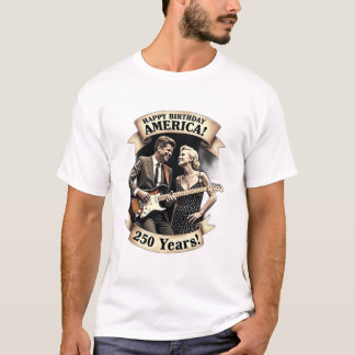 250th America's 4th of July Independence Day  T-Shirt