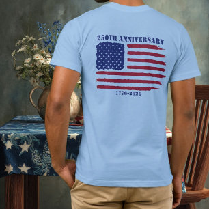 250th Anniv American flag Jet Fighter Aeroplanes  T-Shirt