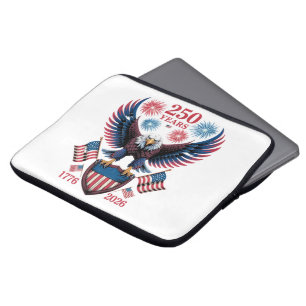 250th Anniversary 250 Years USA 1776 Laptop Sleeve