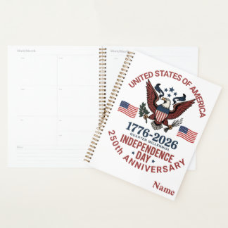 250th Anniversary 4th of July – Vintage Patriotic  Planner