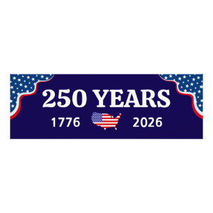250th Anniversary America 1776-2026 US Birthday Photo Print