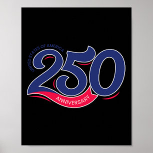 250th Anniversary America Semiquincentennial Usa J Poster