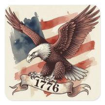 250th Anniversary American Eagle 1776 Flying