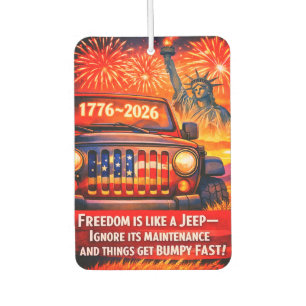 250th Anniversary Car  Air Freshener
