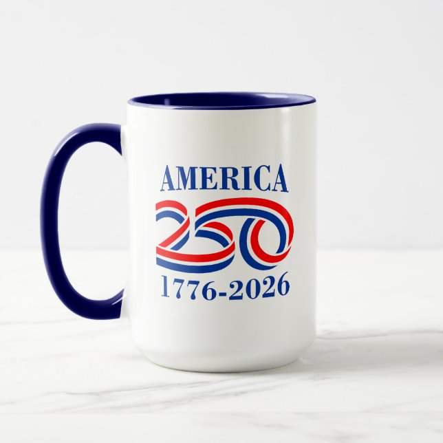 250th anniversary coffee mug (Left)
