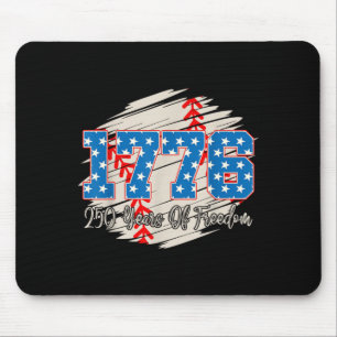 250th Anniversary Freedom 1776 2026 Baseball 250th Mouse Mat