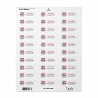 250th Anniversary Freedom Return Address Label