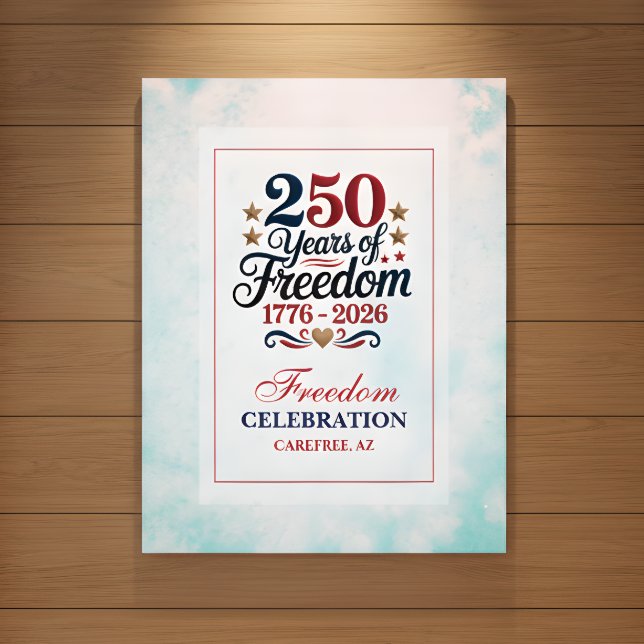 250th Anniversary Freedom Sky Poster (Creator Uploaded)