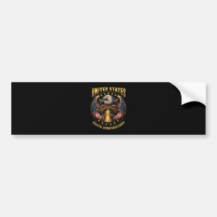 250th Anniversary Independence Day 1776 2026 Bumper Sticker