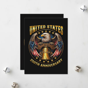 250th Anniversary Independence Day 1776 2026 Holiday Card