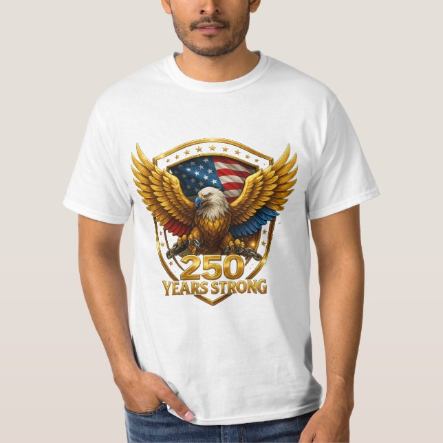 250th anniversary of the United States - Freedom E T-Shirt (Front)
