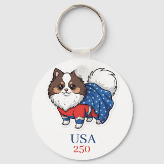 250th Anniversary of the United States of America Key Ring