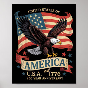 250th Anniversary Of Us Poster