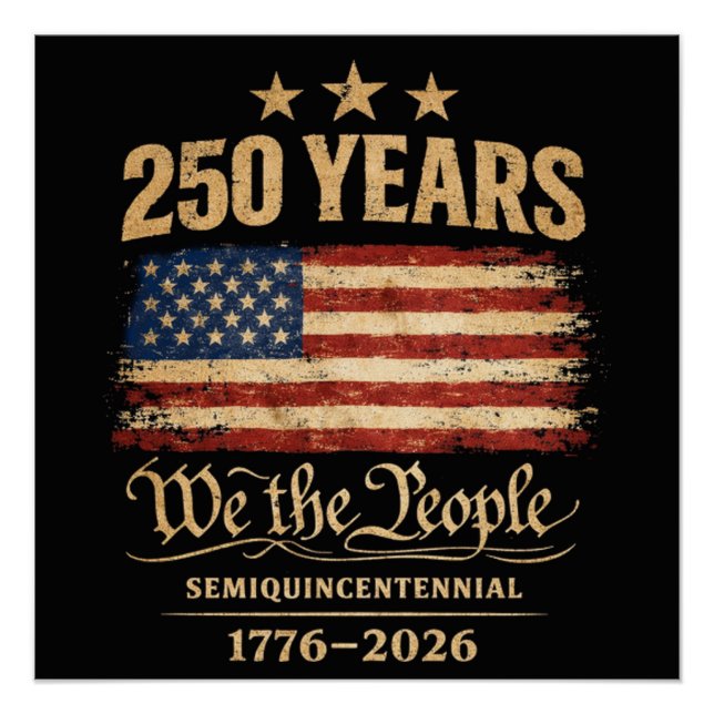 250th anniversary poster (Front)