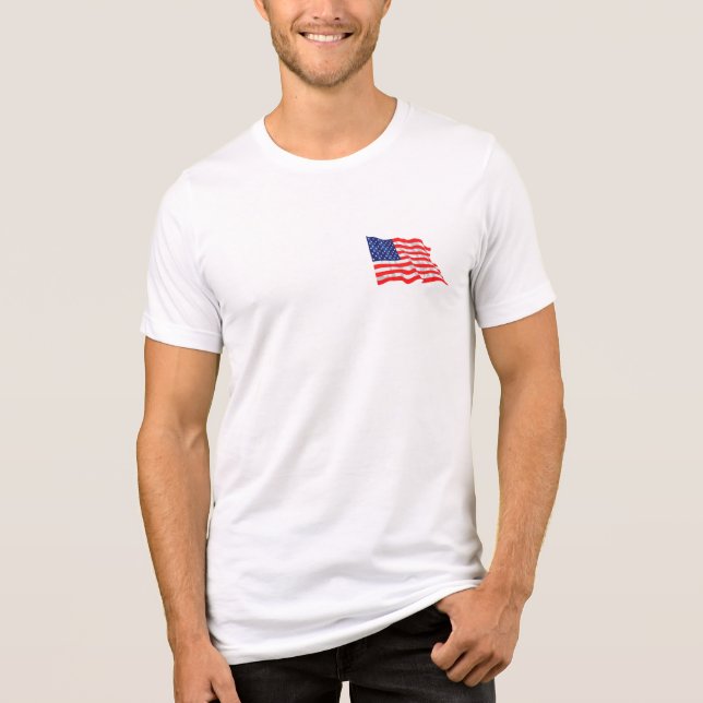 250th Anniversary - Smallpox Troop Vaccinations Tri-Blend Shirt (Front)