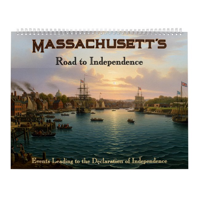 250th Anniversary -State of Massachusetts Calendar (Cover)