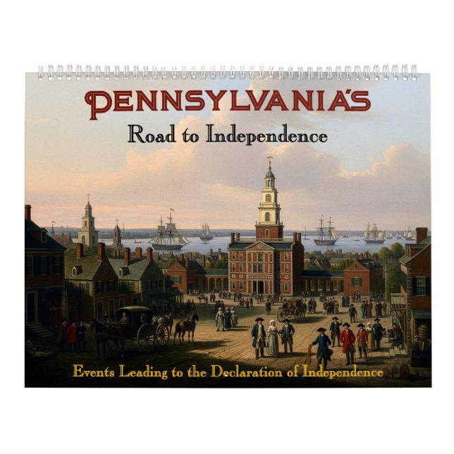 250th Anniversary - State of Pennsylvania Calendar (Cover)