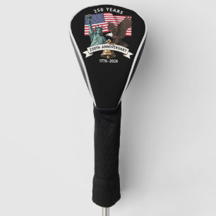 250th Anniversary Statue of Liberty Eagle Flag Golf Head Cover