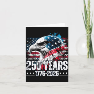 250th Anniversary United States Birthday Card