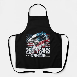 250th Anniversary United States Birthday Long Slee Apron