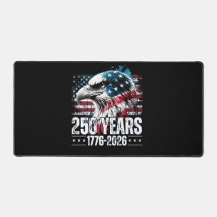 250th Anniversary United States Birthday Long Slee Desk Mat