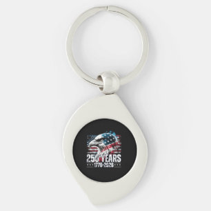 250th Anniversary United States Birthday Long Slee Key Ring