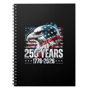 250th Anniversary United States Birthday Long Slee Notebook